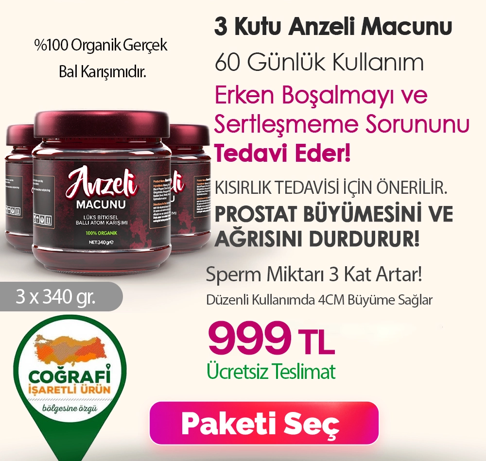 Anzeli Macunu 3 Adet